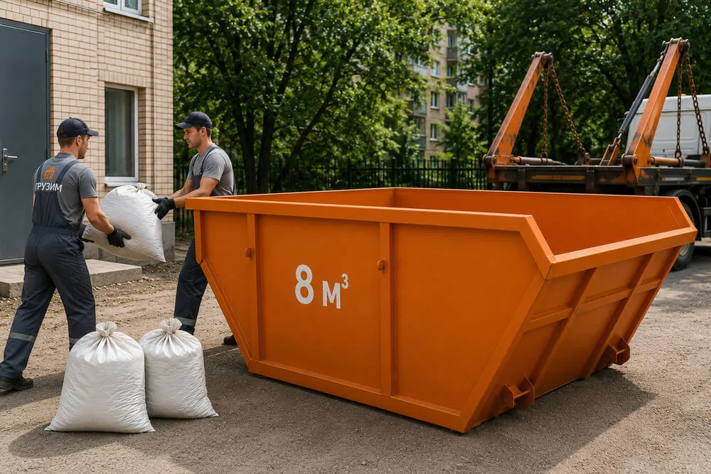 Контейнер для мусора 8 м³